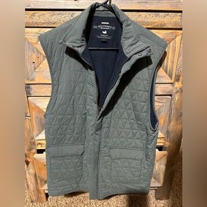 New men’s large southern marsh quilted vest